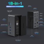Dockingstation, 18-in-1-USB-C-Dual-Monitor - Image 10