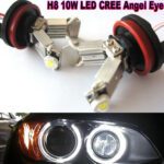 BMW H8 10W LED CREE Angel Eyes