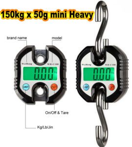 waage 150kg x 50g mini schwere