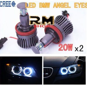 BMW 2x 20W CREE H8 LED Angel Eyes - Image 9