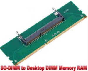 DDR3 Laptop SO-DIMM zu Desktop-DIMM