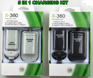Xbox 360 Akku 5 in 1 Ladeset