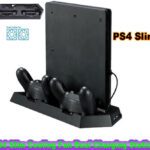 PS - PS4 Slim Cooling Dual Ladestation