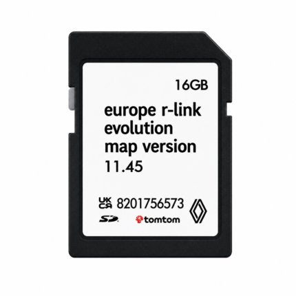 Autoteile - RENAULT R -LINK 2026 NAVIGATION SAT NAV SD v.11.45