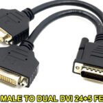 Accessories - DMS-59 Male to Dual DVI 24+5 Female