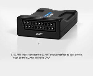 SCART zu HDMI Audio Video Converter 1080 - Image 6
