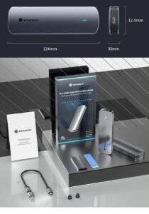 NVMe SSD-Gehäuse M 2 SATA Externes Gehäuse - Image 10