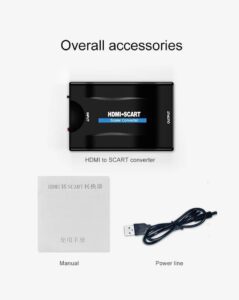 SCART zu HDMI Audio Video Converter 1080 - Image 5