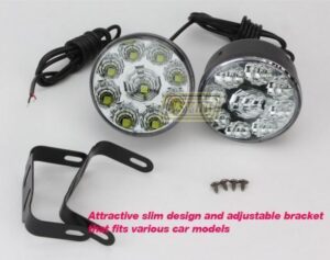 Super Bright Weiß 9 LED Tagfahrten - Image 3