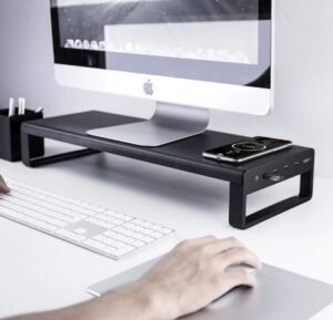 Monitor Stand USB3.0 Wireless Charging - Image 5