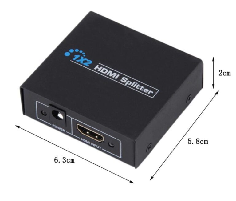 Foto&Video&Audio - HDMI Splitter1 in 2 OutDual Display