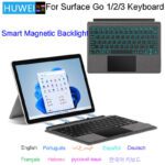 Surface Go 1 2 3 Trackpad Deutsch Magnetische Tastatur - Image 3