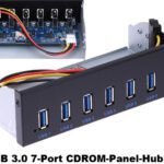 Computer - USB 3.0 8-Port-Frontplatten-Hub