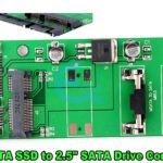 Computer - mSATA SSD 2,5 "SATA-Laufwerk Converter