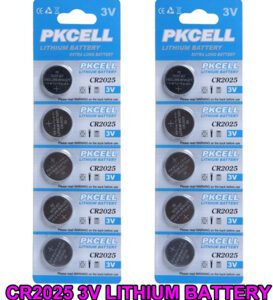 CR2025 3V 5 X Lithium Battery