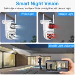 CCTV System WiFi Kamera Kit 6MP IP Kameras Mit Dual Objektiv Sicherheit Audio 8CH 1TB - Image 4