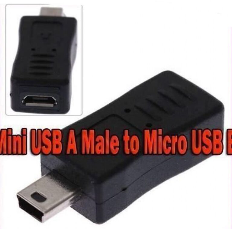Kabel & Adapter - Mini USB A Stecker auf Micro USB B Buchs