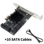 SATA PCIe 1X Adapter 10 Ports - Image 8