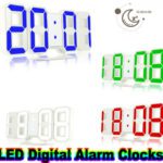 Deko&Accessoires - Uhr Digital 3D Glowing Night Mode Helligkeit einstellbar