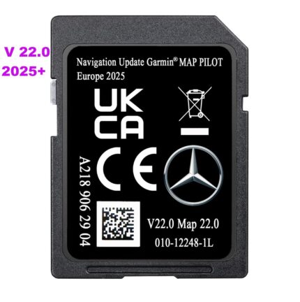 Autoteile - Mercedes-Benz 2025+ Europe Navigation SD Card Map Update, V22.0, Compatible with SAT NAV Systems A2189062904