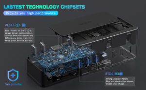 Dockingstation, 18-in-1-USB-C-Dual-Monitor - Image 7