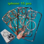 IPhone 15 Pro Diamond Magnetische Lade-Softhülle