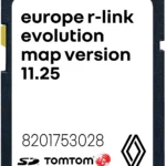 RENAULT R -LINK 2024/2025 NAVIGATION SAT NAV SD