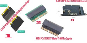HD Converter M.2 NGFF NVMe M B Key SSD 2230 to 2242 - Image 2