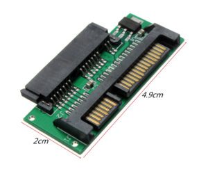 MINI SATA MSATA TO 7+15 2.5 inch SATA - Image 4