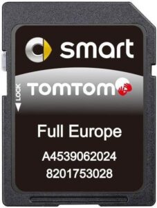 SMART 453 SAT NAV KARTE SD-KARTE EUROPA 2024-2025
