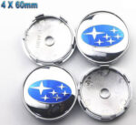 Subaru 4 x 60 mm Radnabenkappen