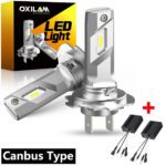 H7 16000lm LED-Scheinwerferlampe 6500K Weißer Canbus