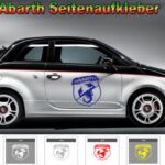 Abarth FIAT 500 Seitenaufkleber