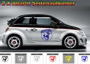 Abarth FIAT 500 Seitenaufkleber