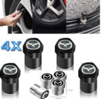 Mazda Metall Reifenventilkappen