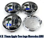 Benz AMG 75 mm Felgenkappen