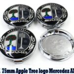 Benz AMG 75 mm Felgenkappen