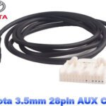 Toyota 3,5 mm 28-Pin-AUX-Kabel