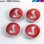 Emblem + Radmittenkappe - Mustang Escape 54mm ABS Radnabenkappe
