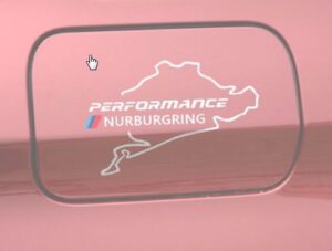 M Kraftleistungs-Tankdeckelaufkleber - Image 7