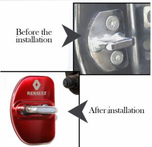 Renault 4 X Türschlossabdeckung - Image 4