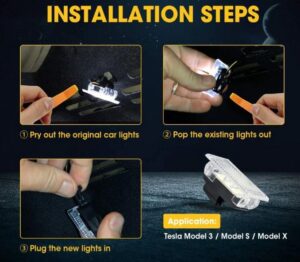 Tesla Interior Lighting Upgrade LEDLicht - Image 6