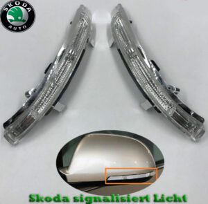 Skoda signalisiert Licht