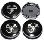 Fiat 500 60 MM Scorpion Radmitte Kappe - Image 6