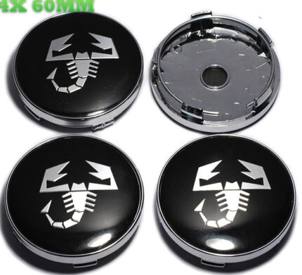 Fiat 500 60 MM Scorpion Radmitte Kappe