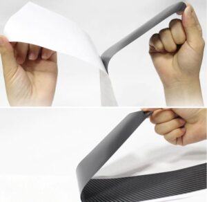 Fiat 500 Carbon Fiber Sticker - Image 4