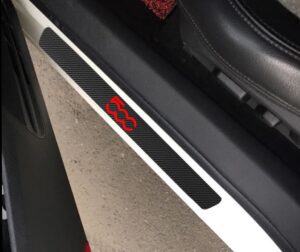 Fiat 500 Carbon Fiber Sticker - Image 6