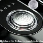 Jaguar Aufkleber Schaltknaufabdeckung