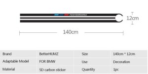 BMW M Performance Karosserie Aufkleber - Image 8