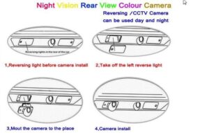 Volvo C70 V70 XC70 XC70 Parkkamera - Image 5
